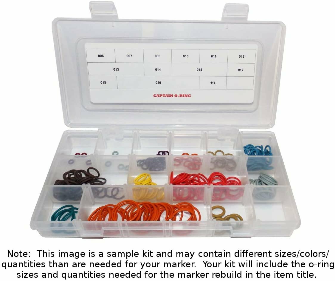 Eclipse GEO 4 - Color Coded 5X Box Oring Rebuild Kit