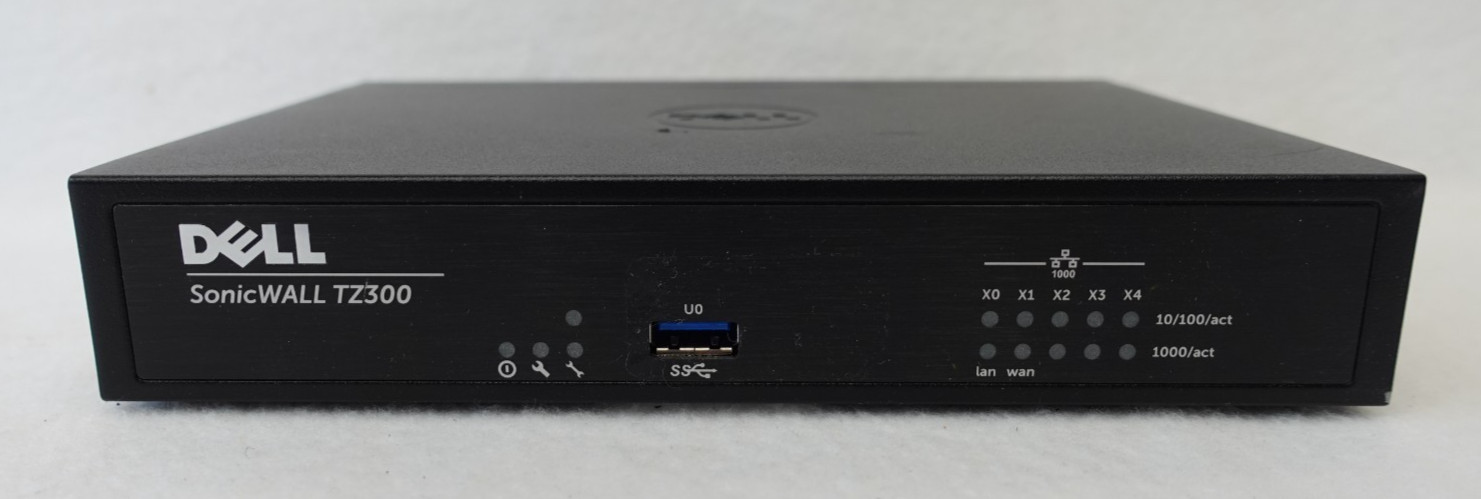 Dell SonicWall TZ300 5 Port Network Security Firewall Appliance APL28-0B4
