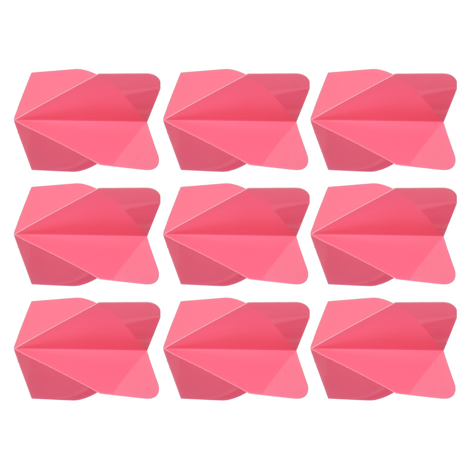9Pcs Dart Flights,Standard Darts Accessory Replacements Parts(Rose)
