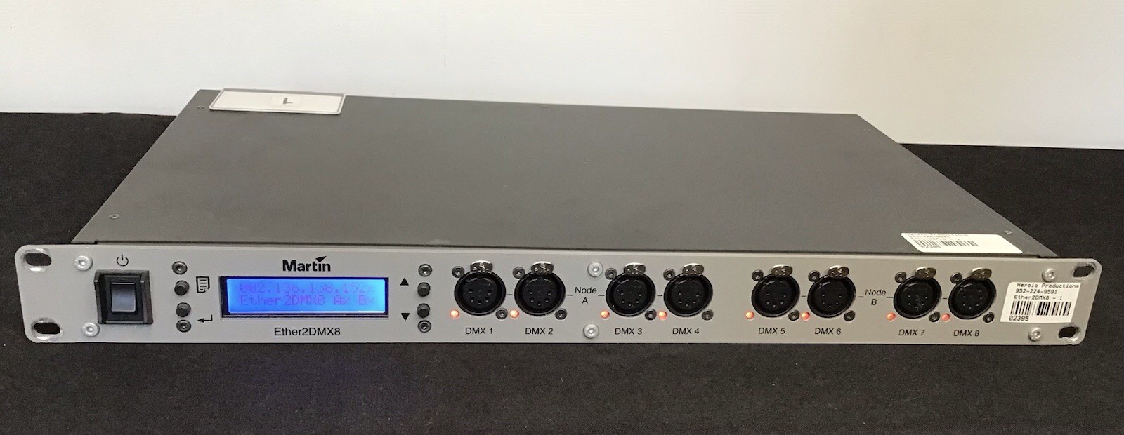Martin Ether2DMX8 DMX Router