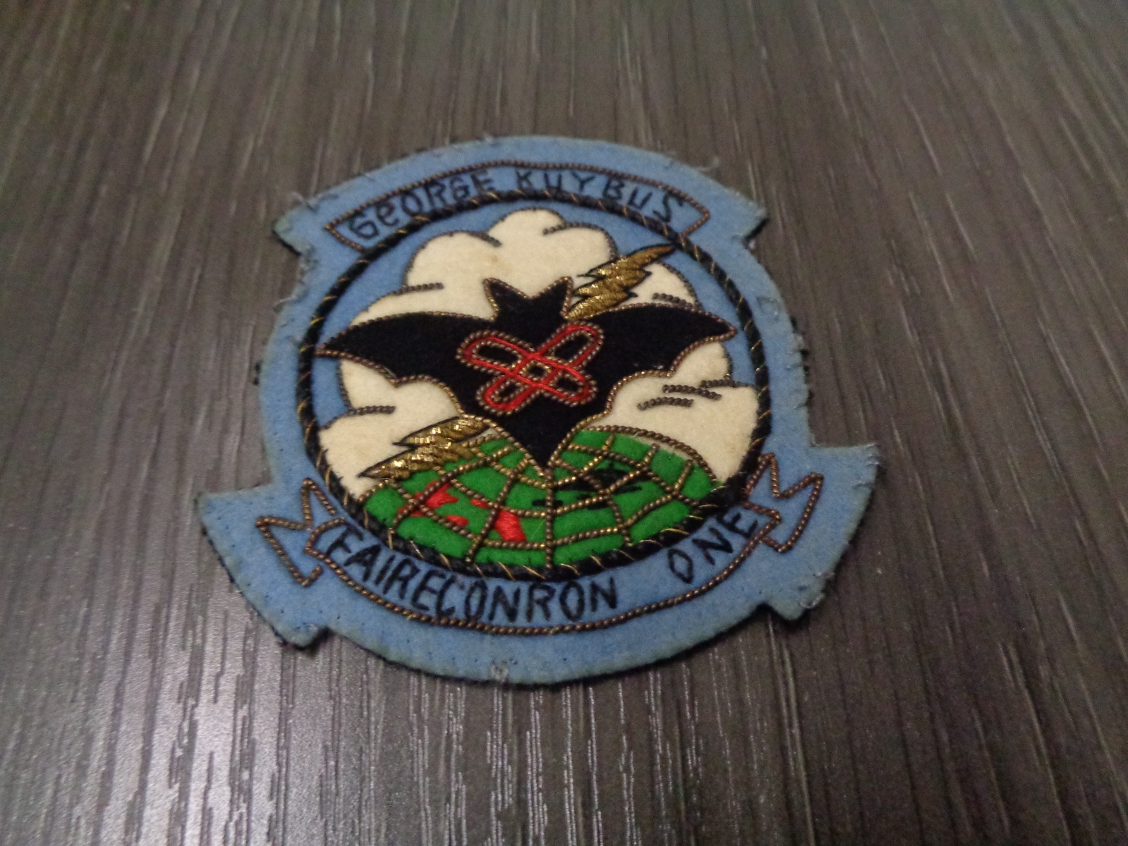 NAVY VQ-1 WORLD WATCHERS FAIRECONRON-1 WING SQUADRON PATCH Intelligence Spook