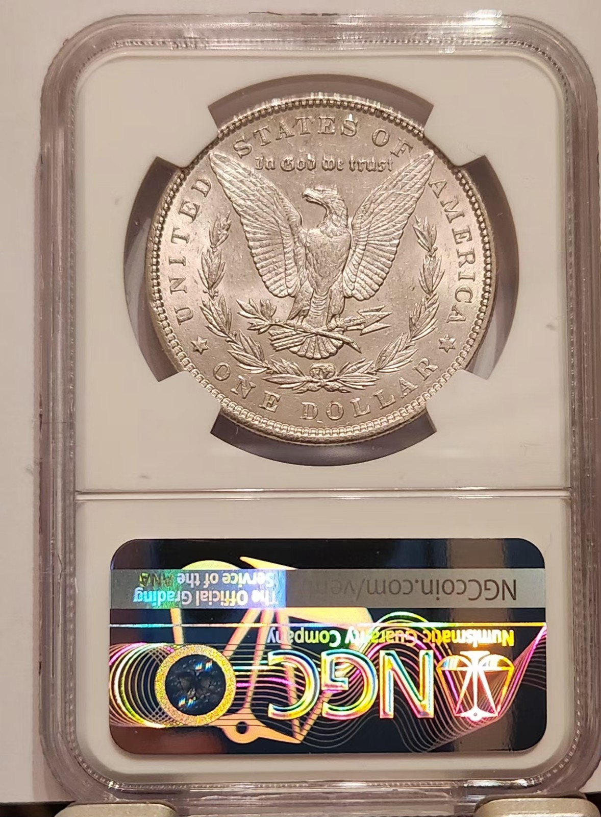 1900 Morgan Silver Dollar NGC MS 61 GREAT LUSTER