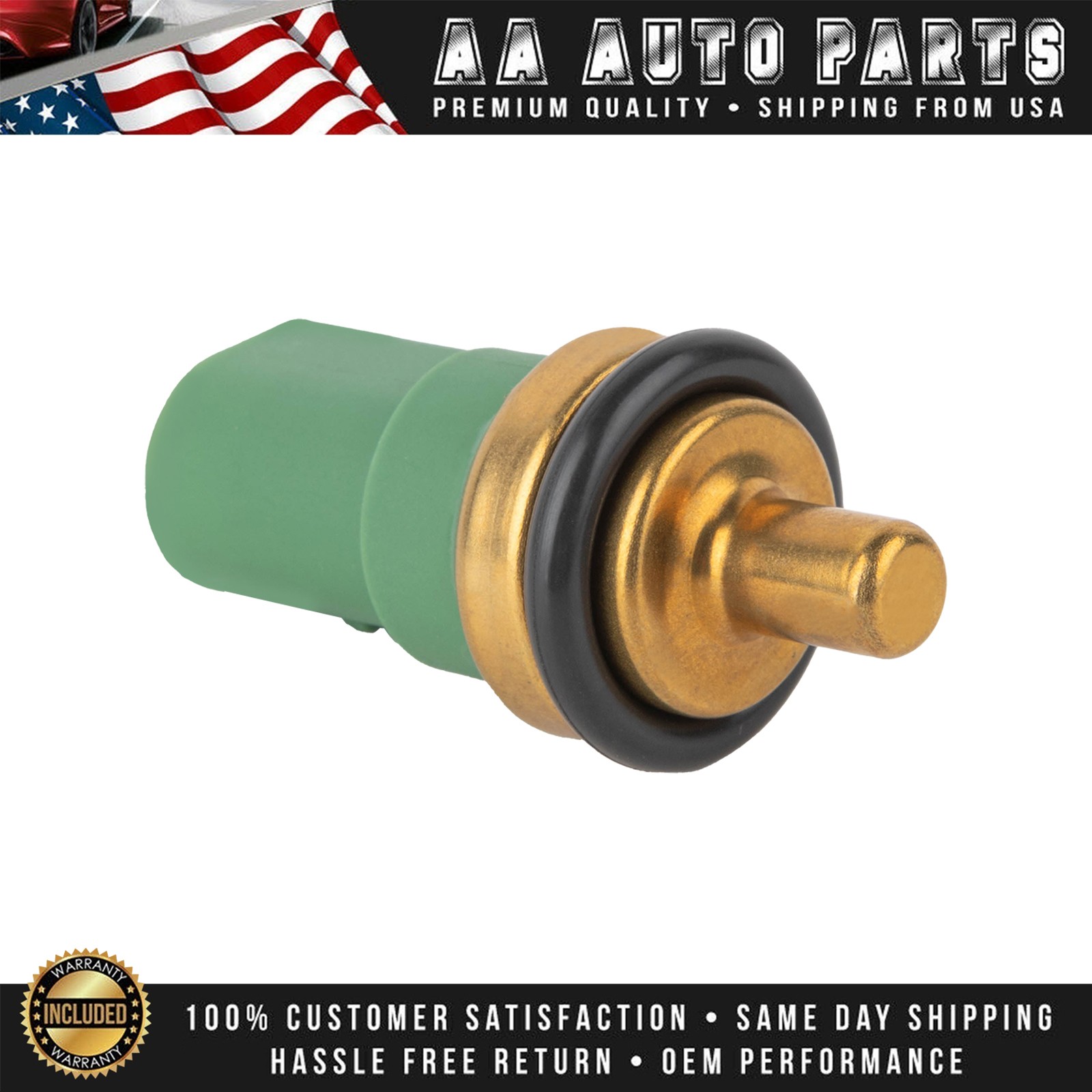 Engine Coolant Temperature Sensor for Audi A6 Quattro 2.7L 2.8L 3.0L 3.2L 4.2L