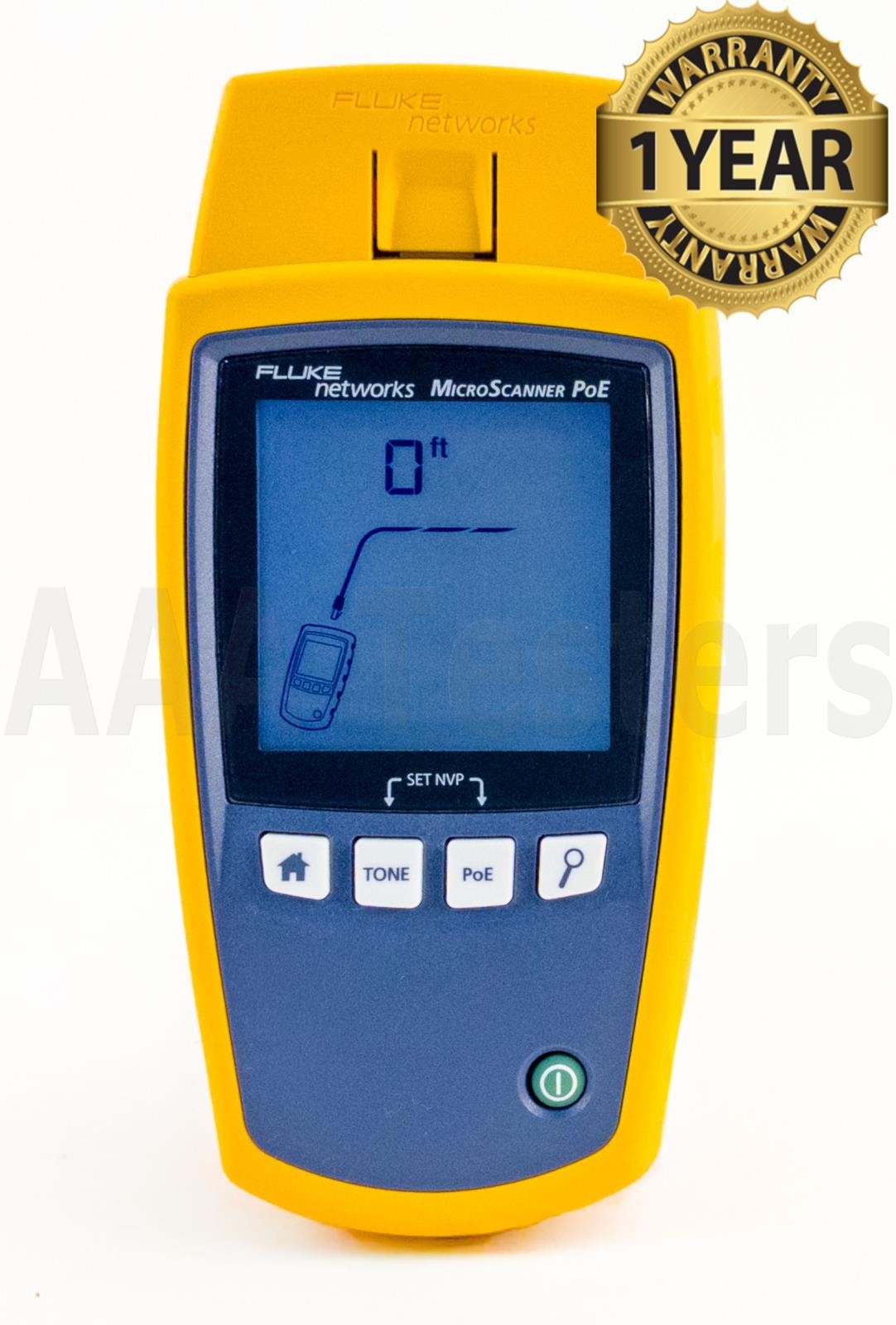 Fluke Networks MS-POE Microscanner POE Cable Verifier and PoE Tester