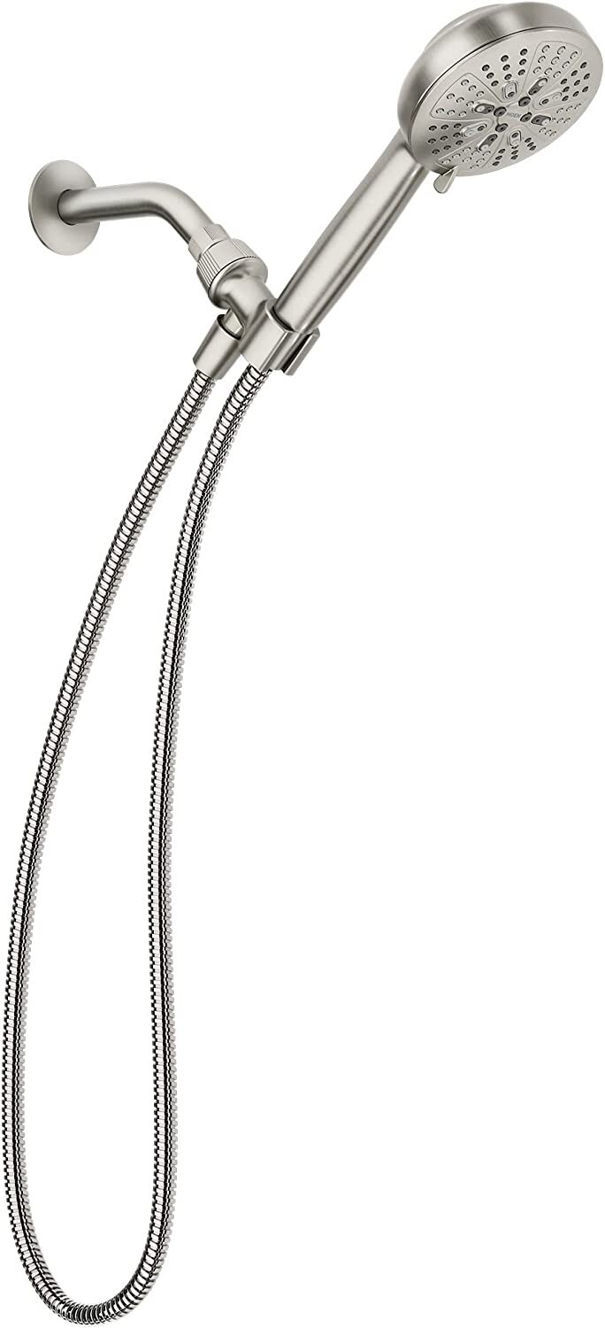 MOEN 200H0SRN HydroEnergetix Spot Resist Brushed Nickel Handheld Shower