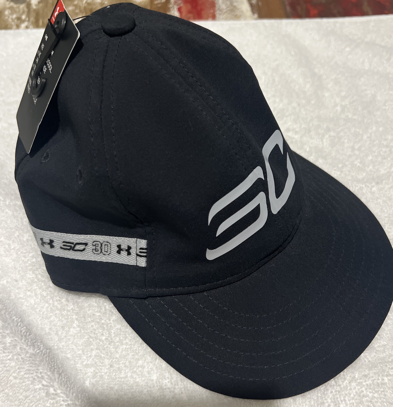 Under Armour SC30 Boys Crossover Cap Black NWT