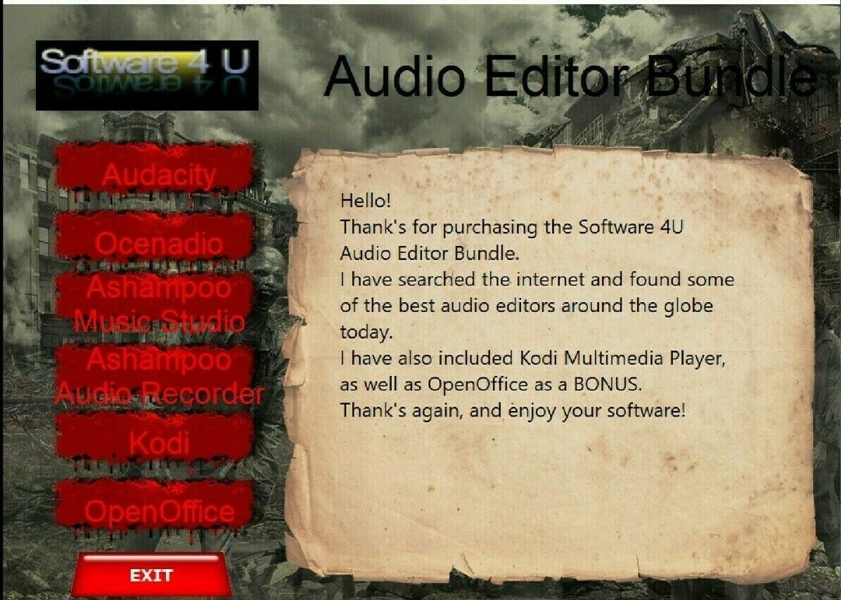 Audio Editing Software