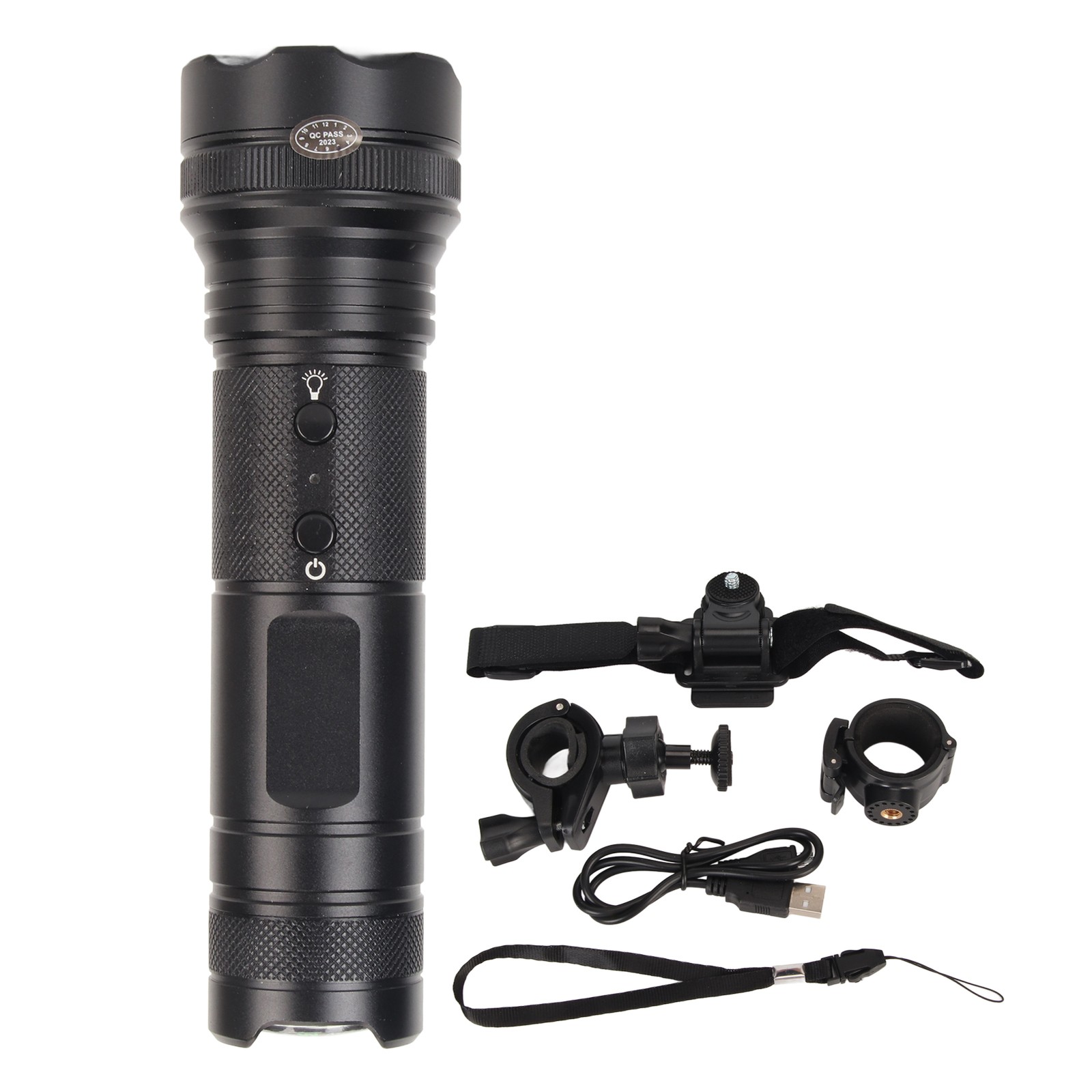 LED Flashlight Camera 1080P IP66 Waterproof 5 Lighting Modes Flashlight Vid ANEQ