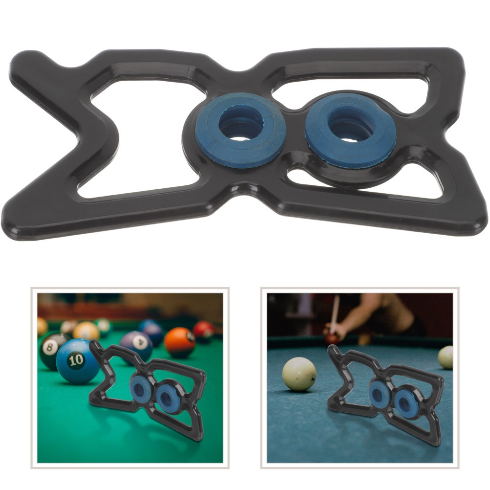 Portable Durable Plastic Bridge Head Cue Rack Convenient Support Pole Rack