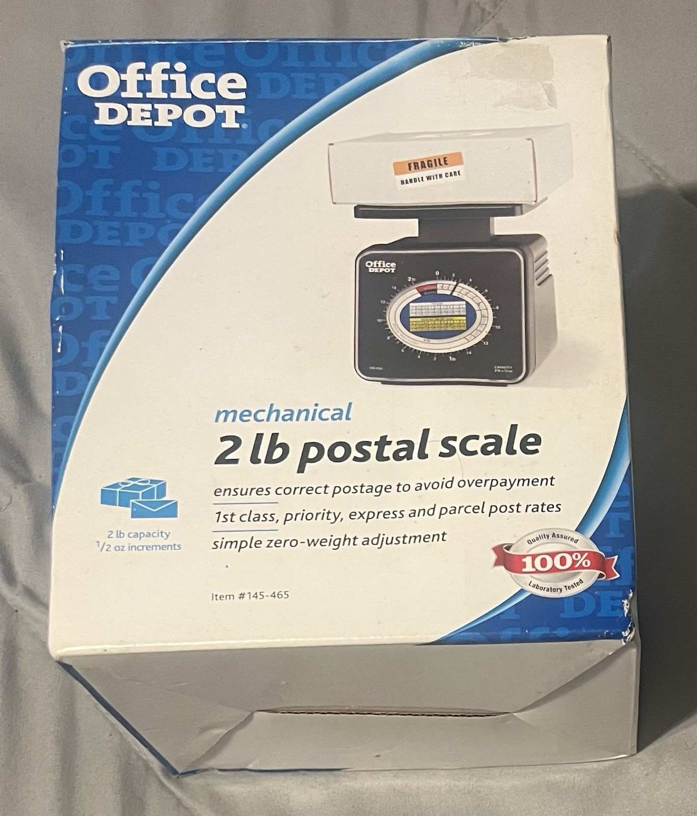 Office Depot Mechanical 2 lb. Postal Scale New In The Box