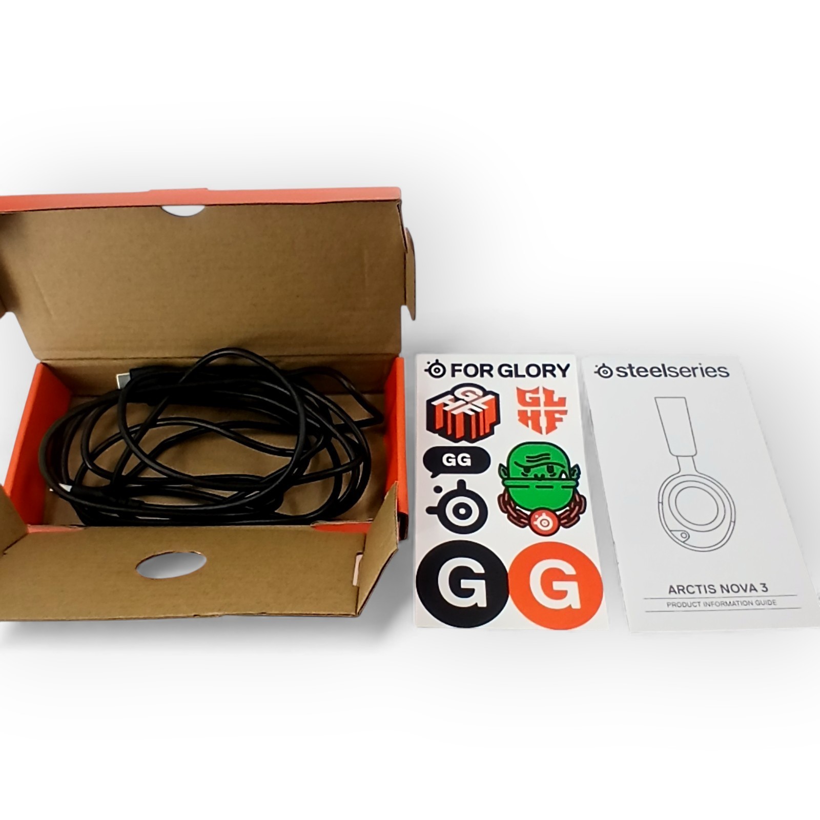 Steelseries Arctis Nova 3 Wireless Multi-Platform Gaming Headset (Untested)