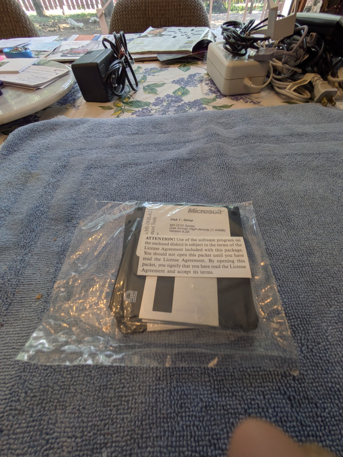 1994 Microsoft MS-DOS 6.22 Plus Enhanced Tools Complete 3 Disk Floppy Set VTG  n