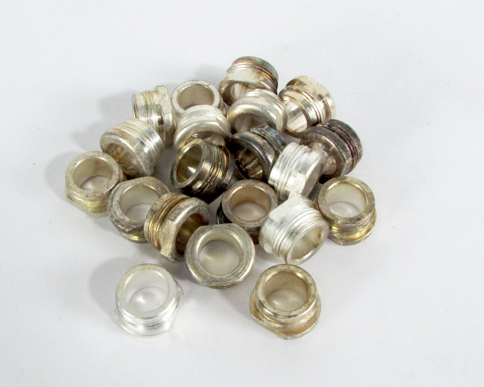 Lot of (20) Clamp Nut 40869-001-A For Type N Connector Silver