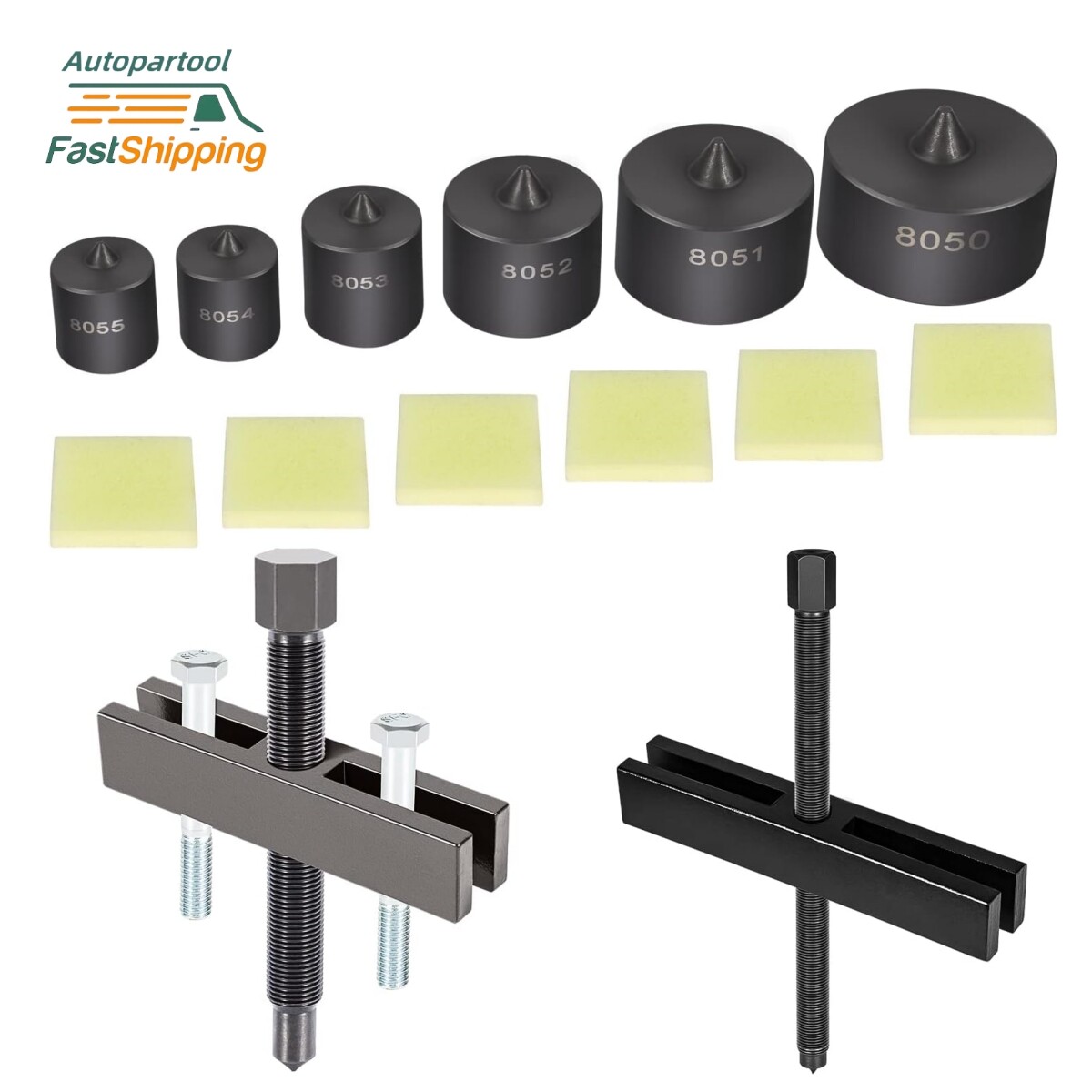 7393 Gear and Pulley Puller & 522 Large Gear Pulley Puller &8056 Shaft Protector