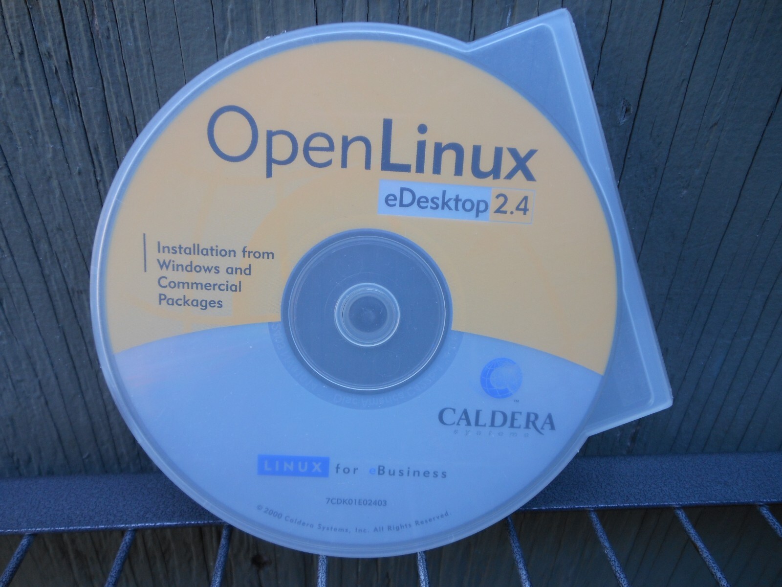 Open Linux eDesktop 2.4 Official Operating System CD-ROM Set of 3 2000 CALDERA