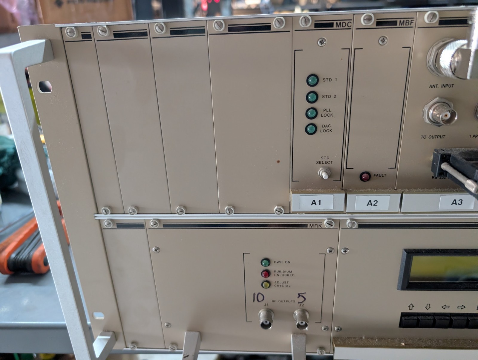 Efratom MFS-286 Dual Rubidium Frequency Standard Atomic Clock 10MHz DOUBLE LOCK
