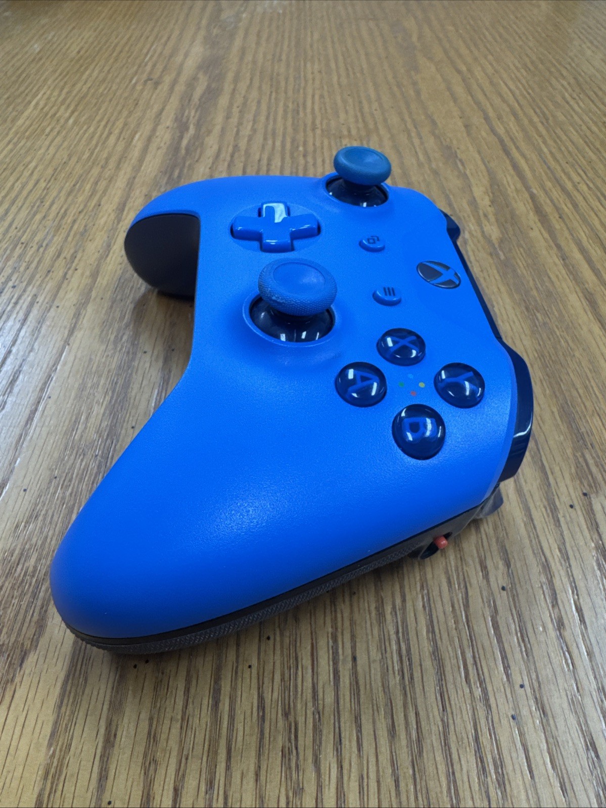 OEM Xbox One Wireless Controller Blue Model 1708 W/ Bionik Triggers Tested Works