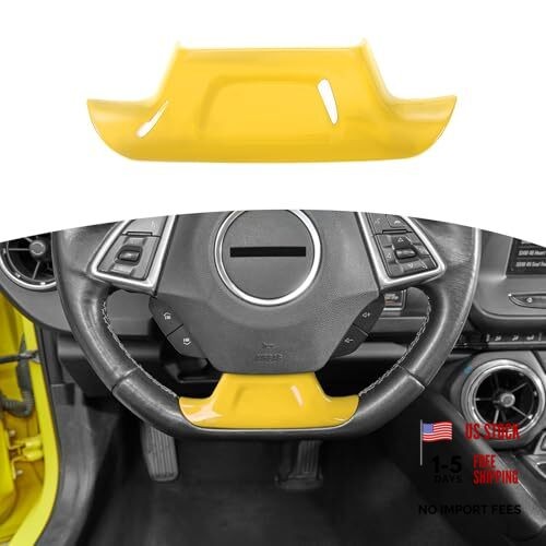 Large Yellow Trim Cover for Camaro Interior Panels