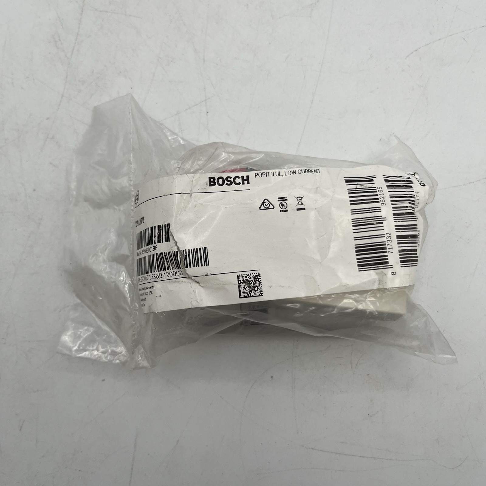 NEW IN BAG!! Bosch Popit Security Module without Tamper Switch - D9127U