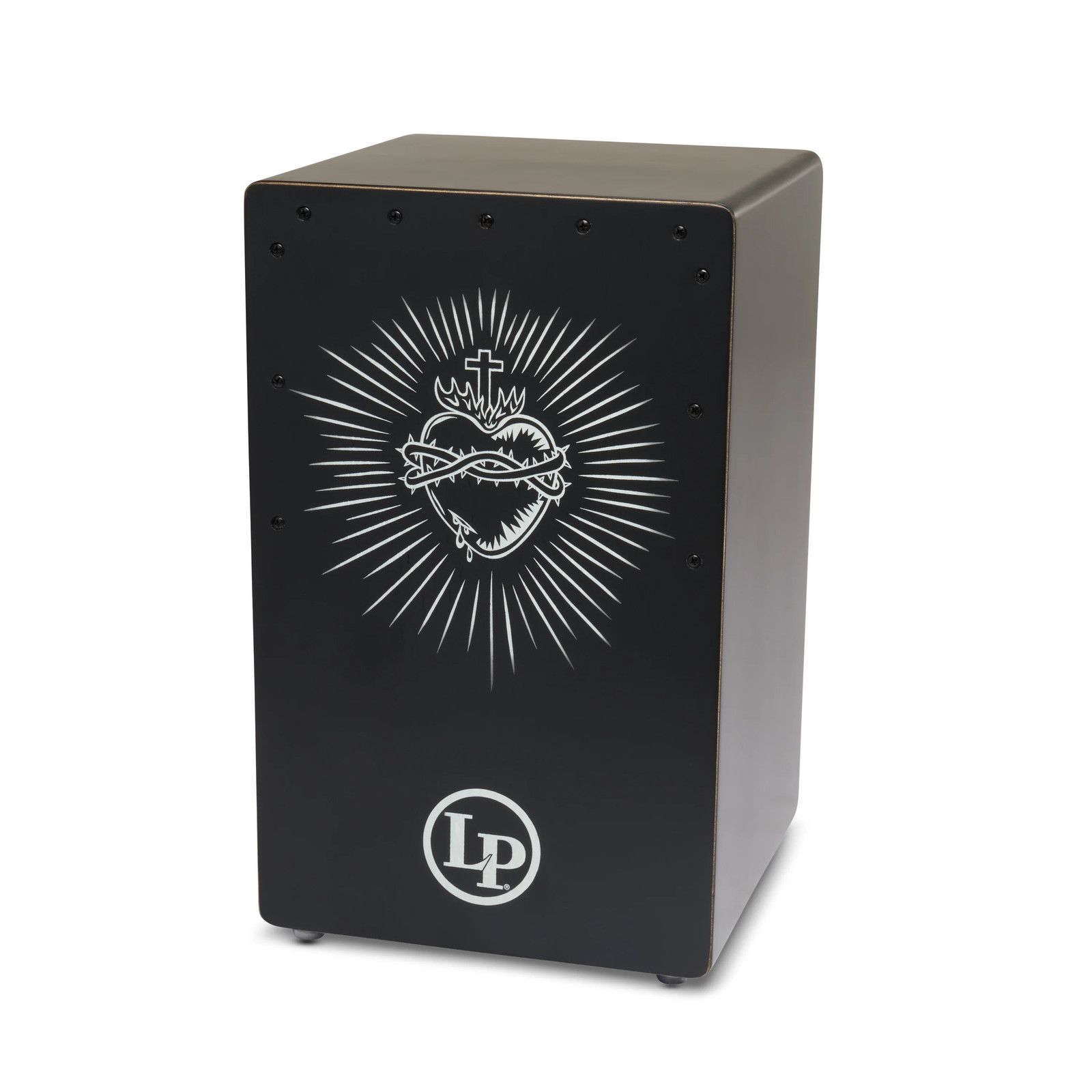 Latin Percussion LP1464-TH Thorny Hearts Cajon