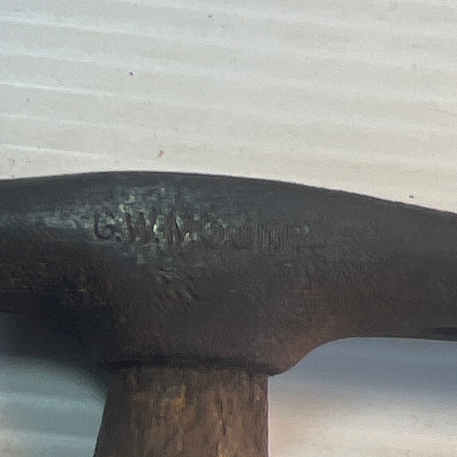 Vintage two GW Mount hammers.