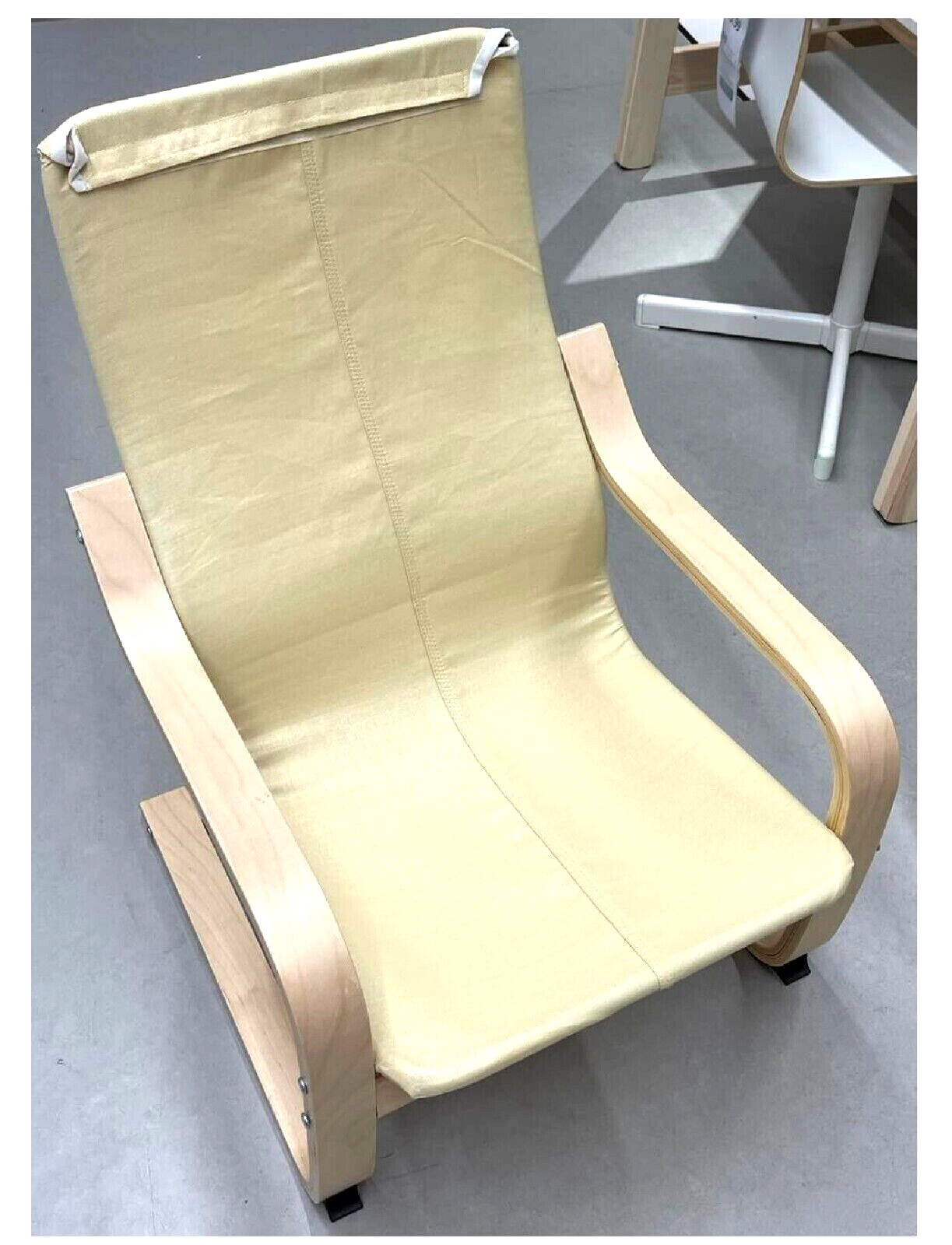 IKea POANG Kids Children's Armchair FRAME ONLY, Birch Veneer POÄNG New