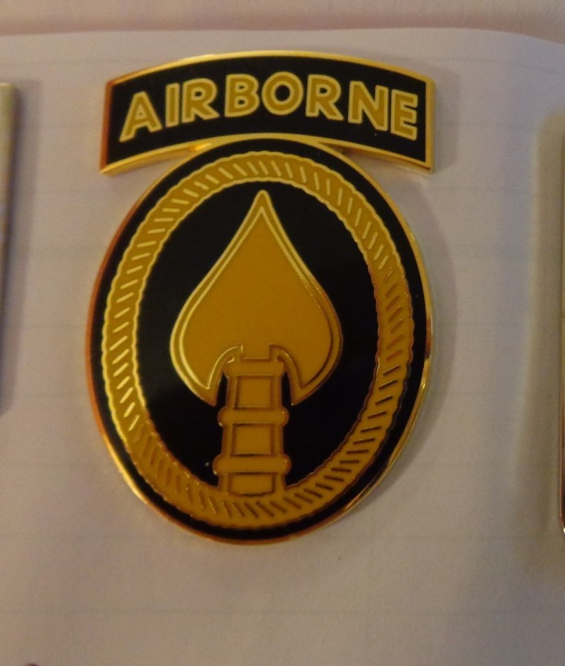 COMBAT SERVICE ID.BADGE,UNITED STATES SPECIAL OPERATIONS COMMAND for wear on ASU