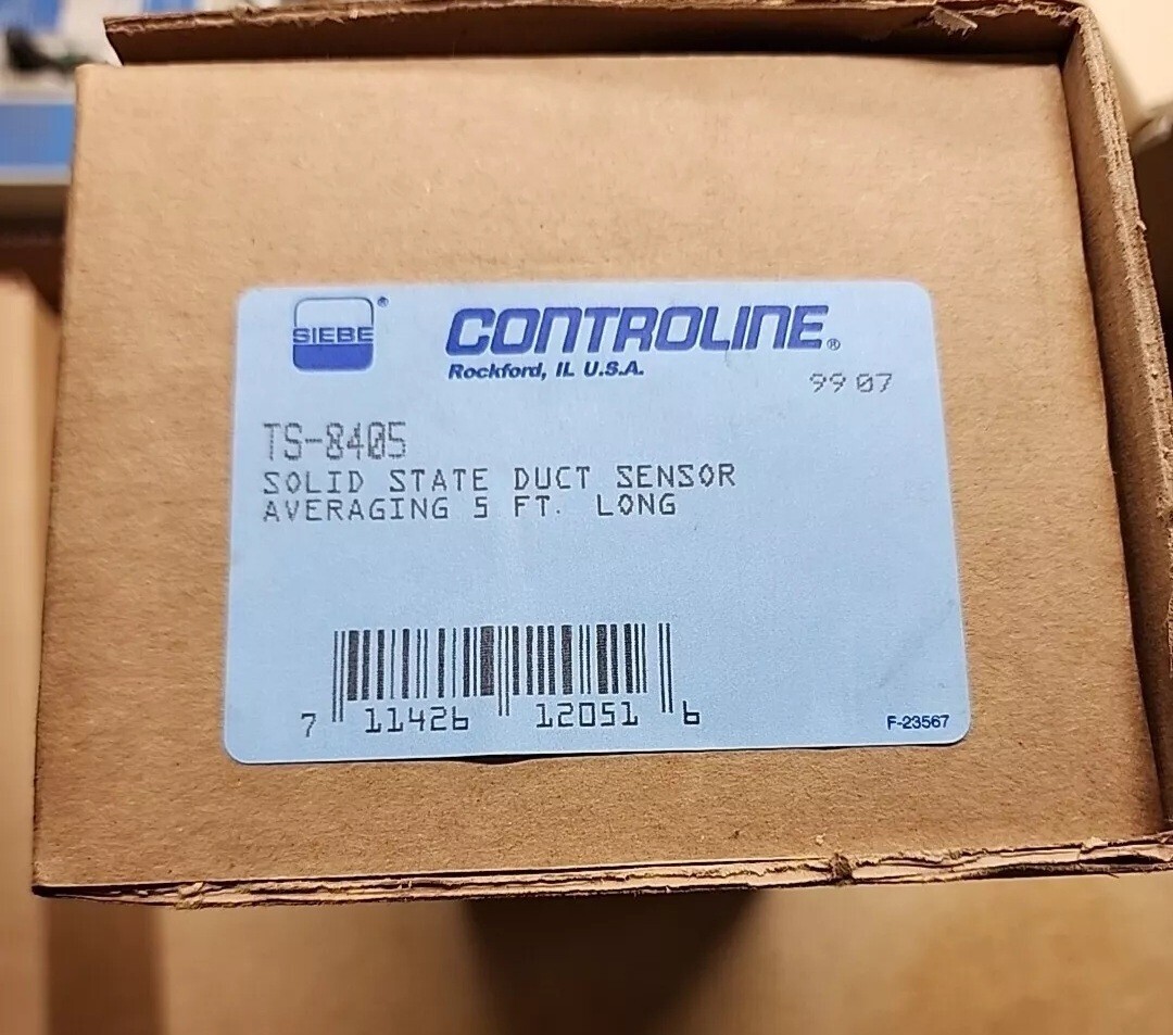 TS-8405 Solid State Duct Sensor 5' Length SIEBE CONTROLINE ROBERTSHAW INVENSYS