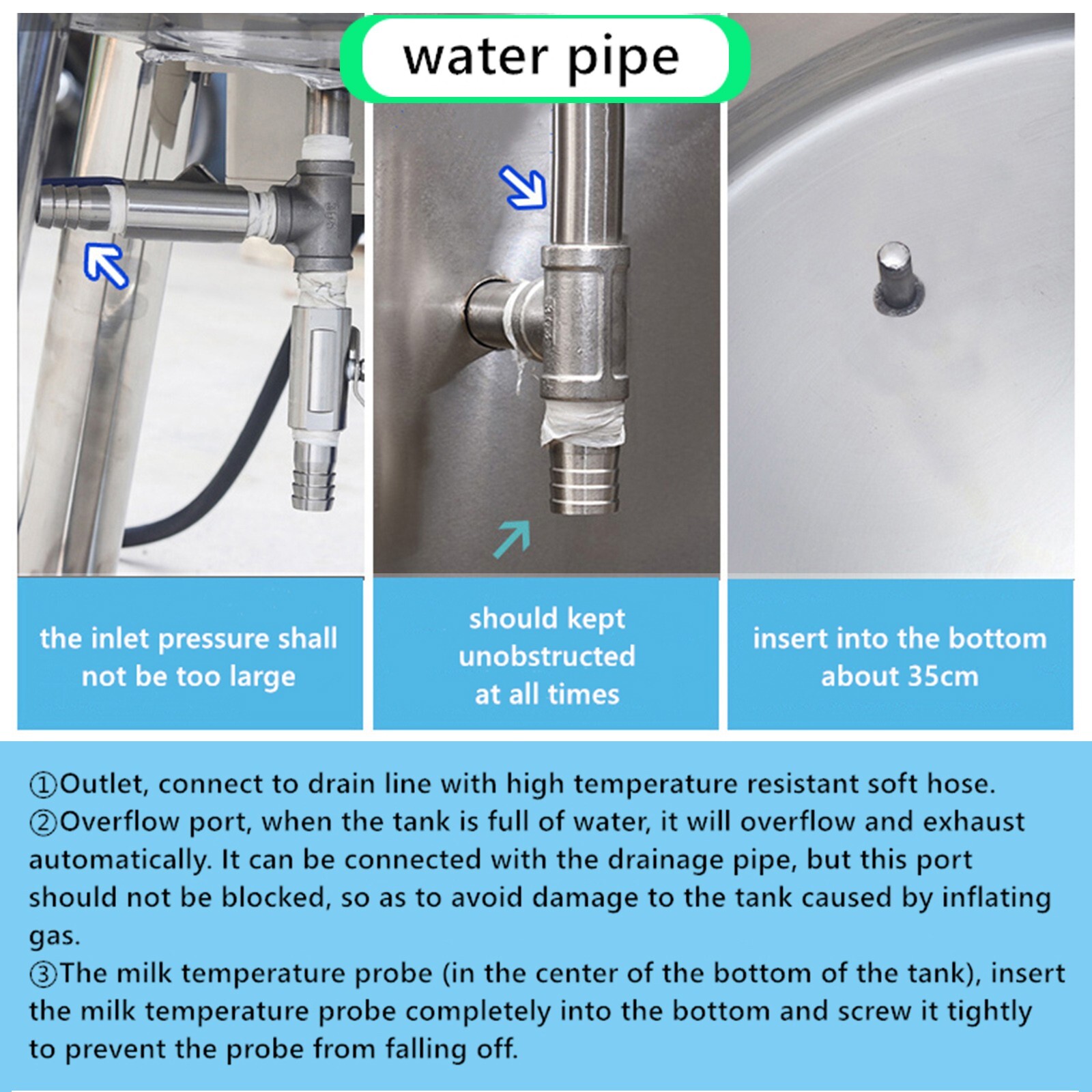 Kolice Commercial 100L Pasteurization Machine with Cooling Function for Liquid