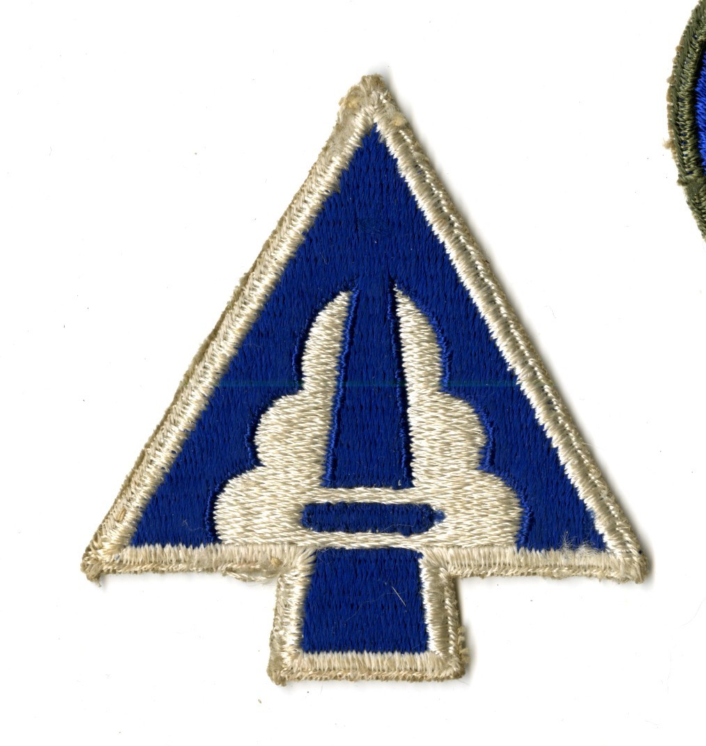 XXII Corps White Back Patch WWII Vintage Europe Germany