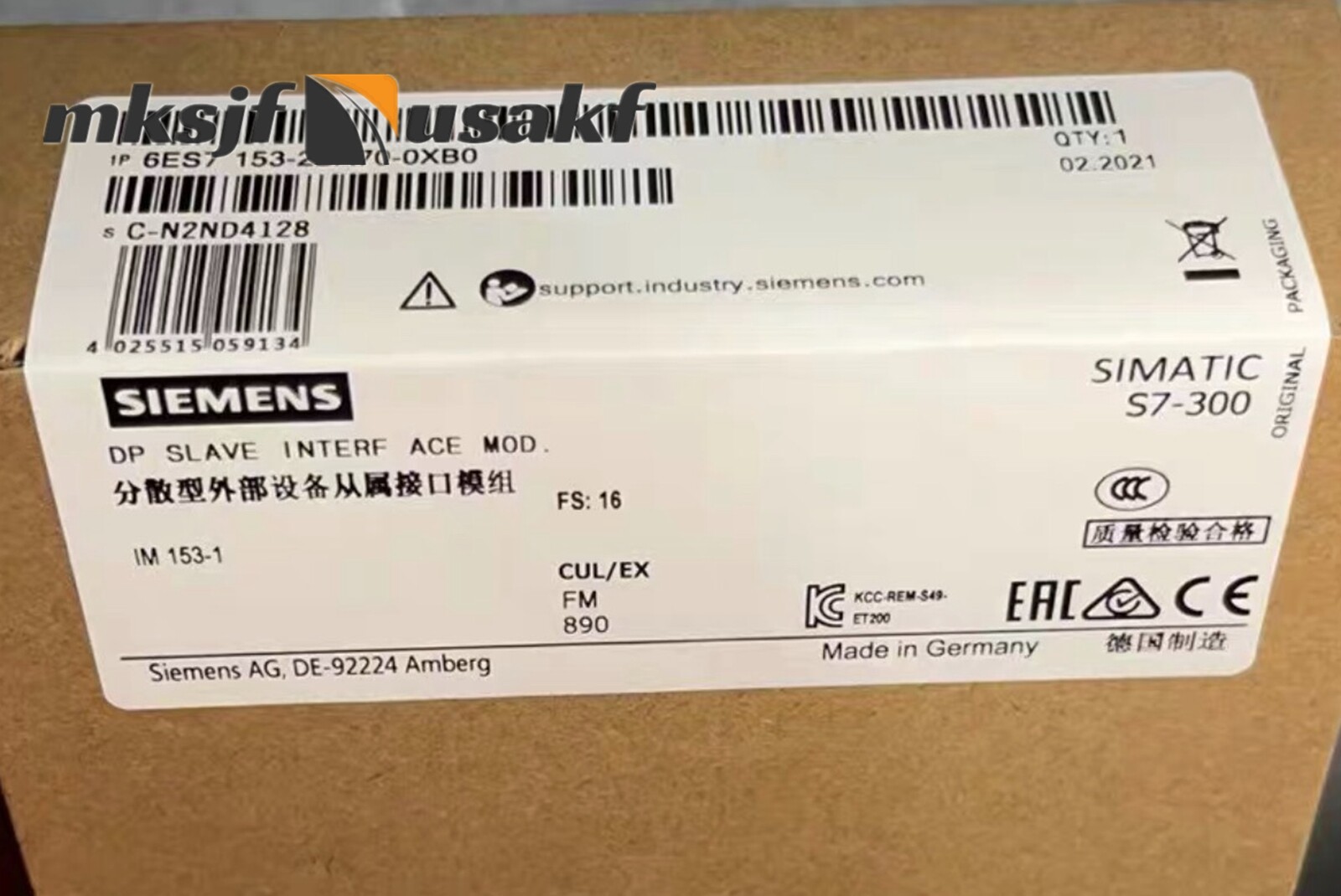 NEW Siemens 6ES7 153-2BA70-0XB0 6ES7153-2BA70-0XB0