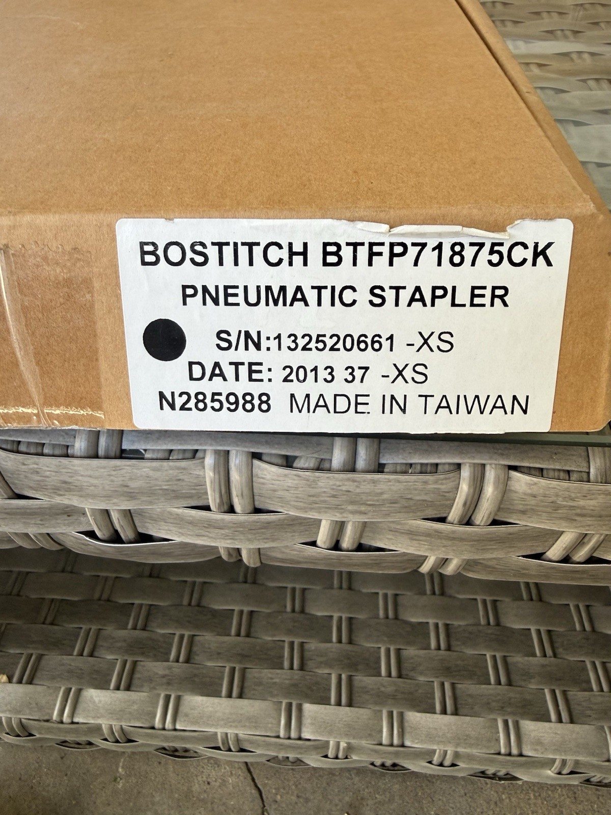 Bostitch BTFP71875CK Pneumatic Stapler BTFP71875CK MPN Professional Tool