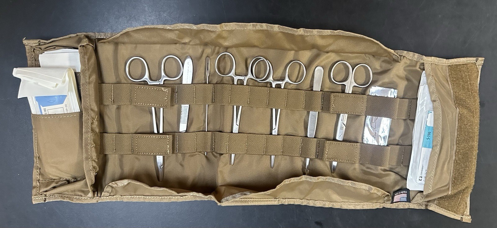 TacMed Solutions Advanced Surgical Set EXPIRED/TRAINING USE ONLY w/ Coyote Case