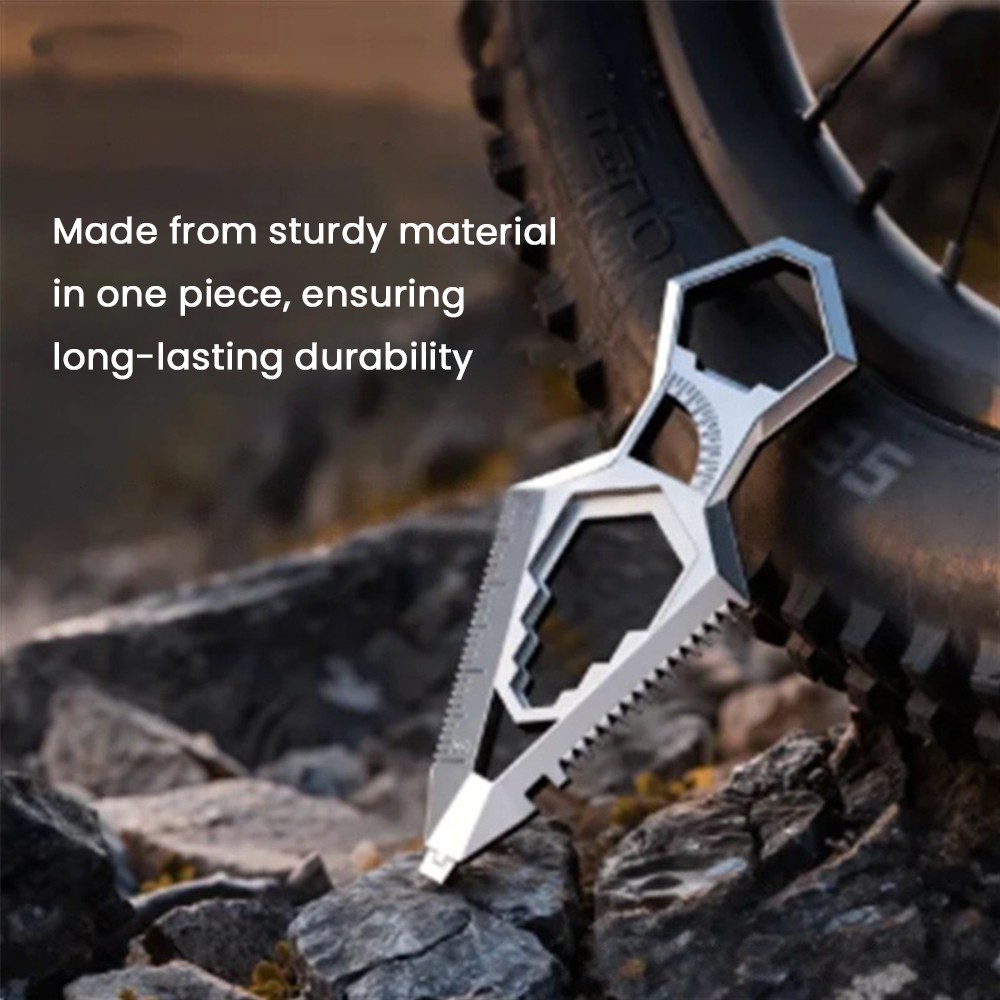Outdoors Multitool Portable Keychain Combo Tool for Everyday Carry and Camping