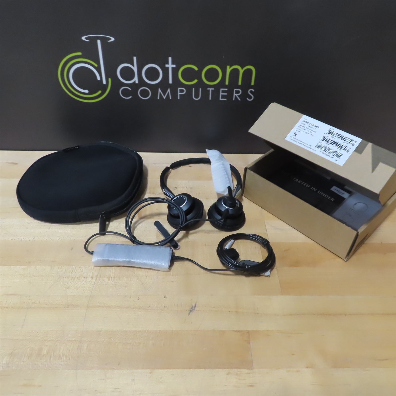 Jabra BIZ 2400 II DUO USB Headset 2499-829-309 NC - W19L 82 NC CC UC Ver C