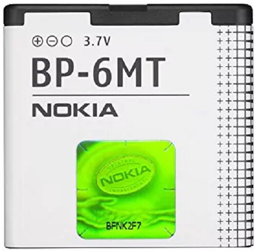 NEW OEM Original Genuine Nokia BP-6MT Battery for E51 N81 N82 6350 Mural 6750