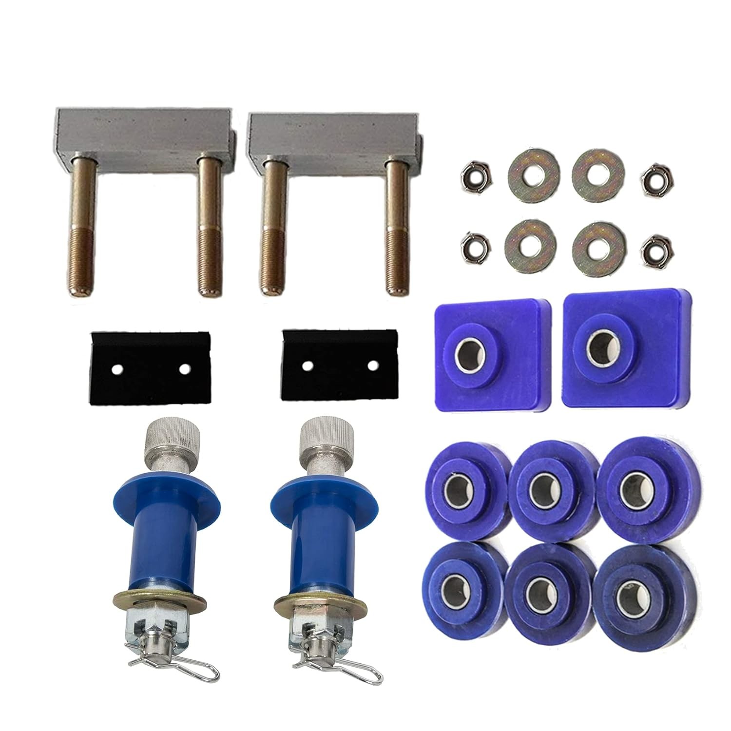 for Peterbilt Lower Hood Pivot Kit and Engine Hinge Complete SET