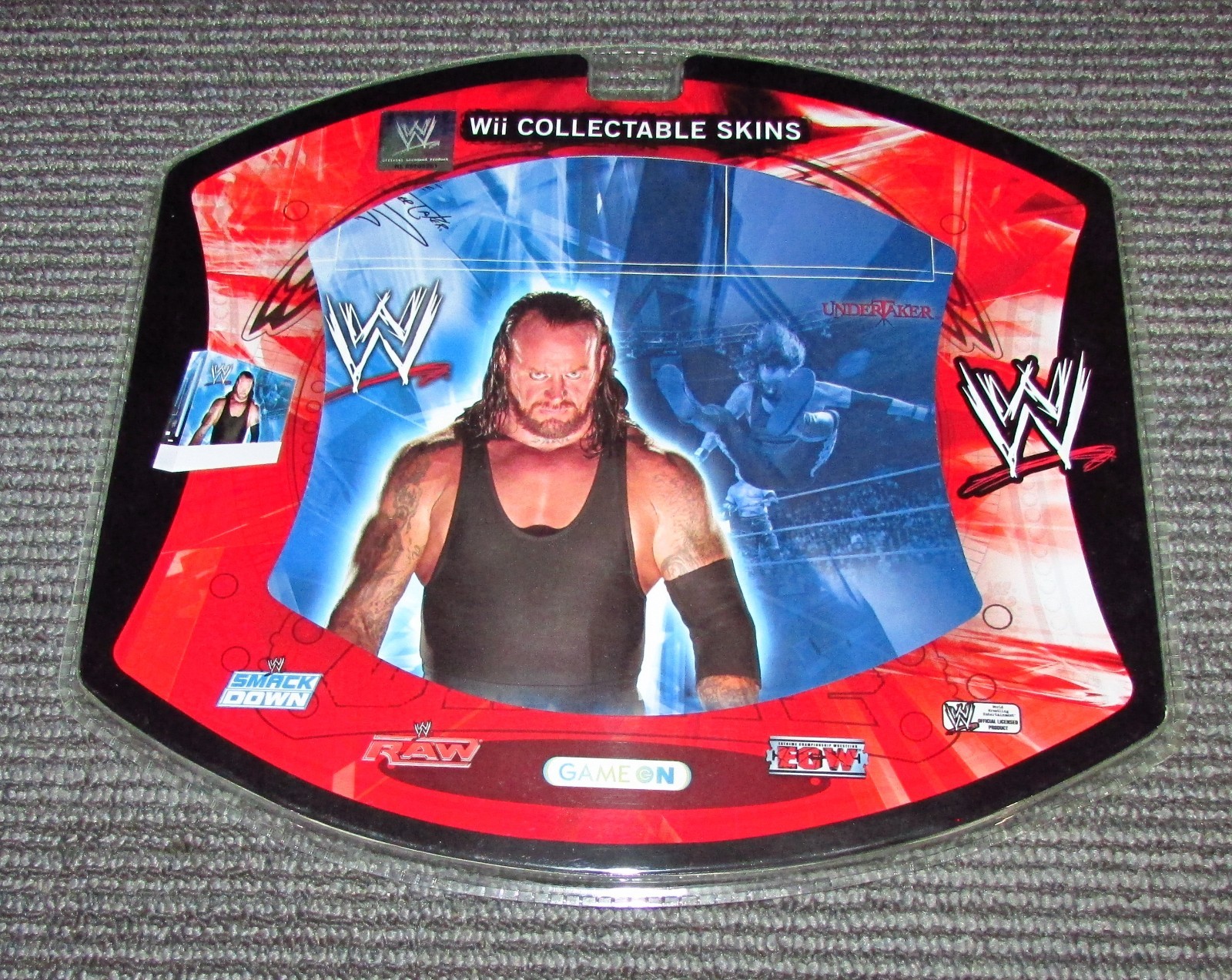 Undertaker WWE WWF Nintendo Wii Collectable Skin Brand New / Fast Shipping