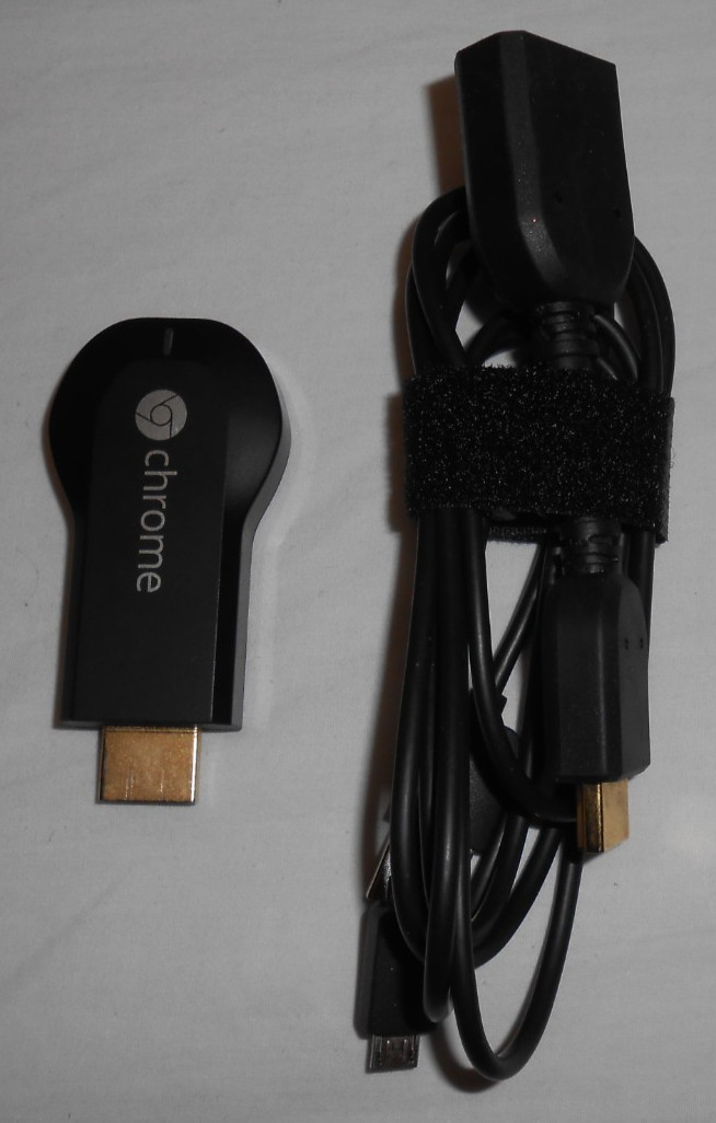 Google Chrome Chromecast H2G2-42 HDMI Streaming Media Player Stick USB & HDMI