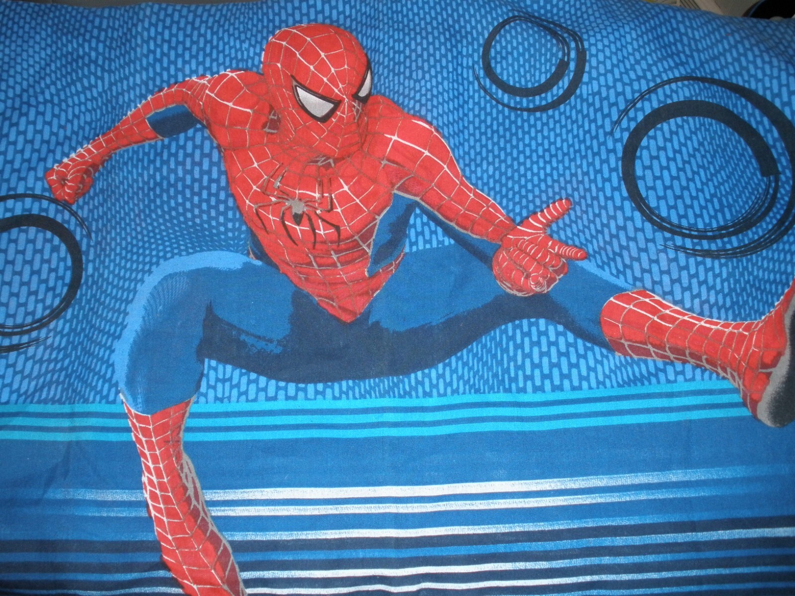 Dan River Spiderman Pillowcase Standard Size EUC
