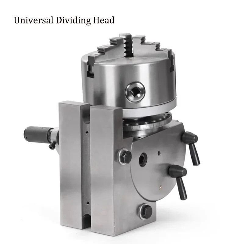 Small Vertical and Horizontal Indexing Head CNC Universal Indexing Dials