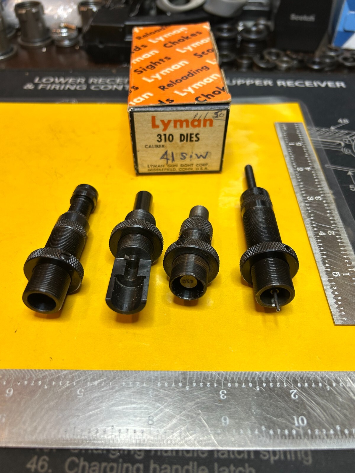 Lyman 310 .41 S&W (.41 MAG) Four Die Set (Hard to find)