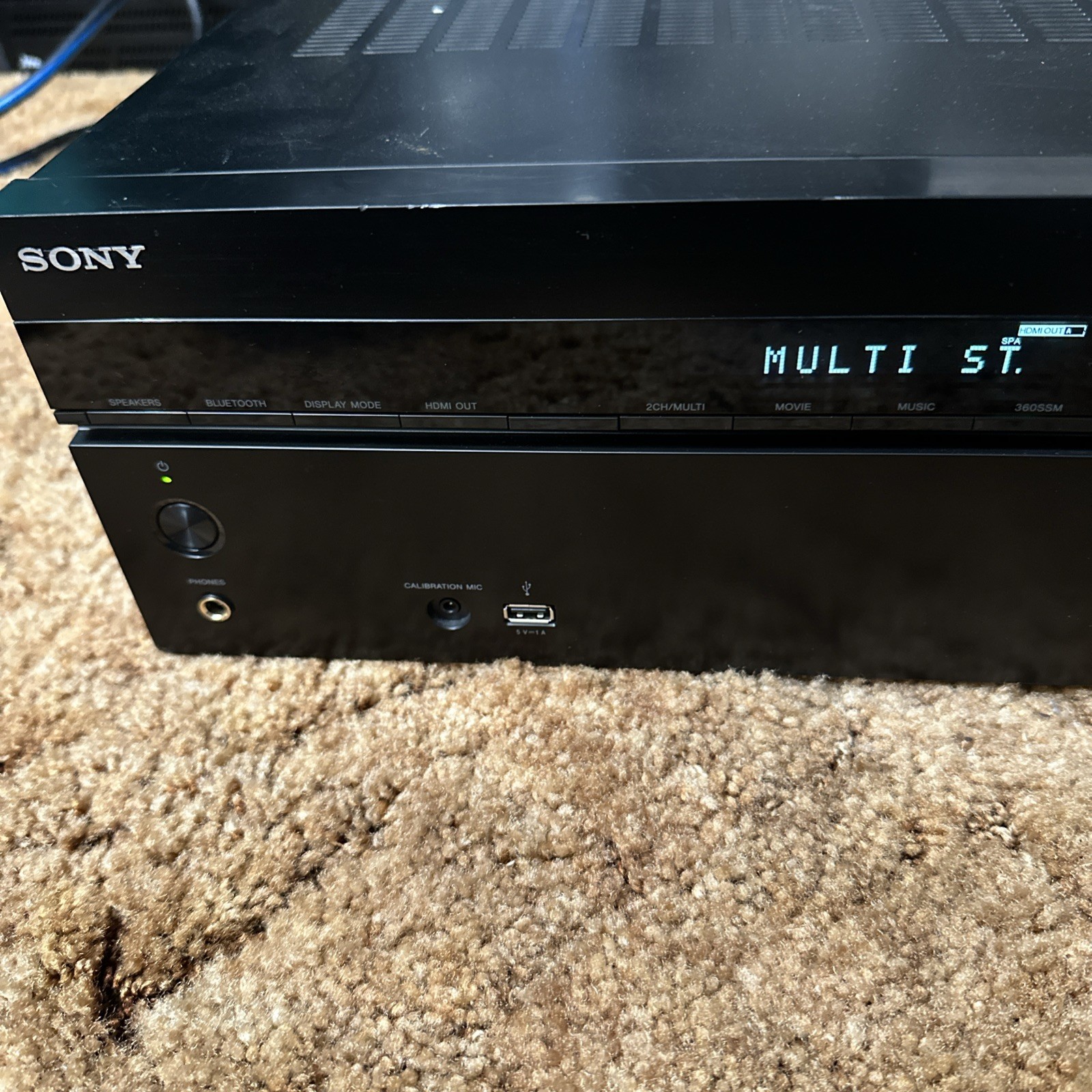 Sony ES STR-AZ1000ES 7.2 Channel Home Theater Receiver - Black