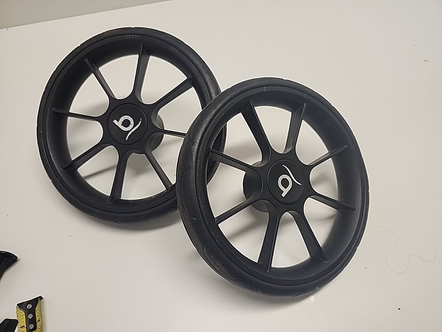 BRITAX B-CLEVER STROLLER REAR BACK WHEELS REPLACEMENT TIRE B CLEVER