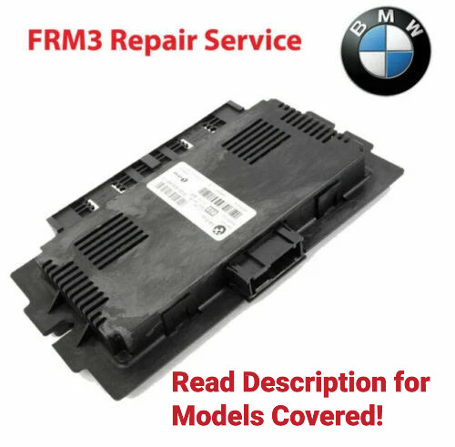 BMW FRM3 FOOTWELL LIGHT CONTROL MODULE REPAIR SERVICE 🚀 CODED PLUG N PLAY 🚀