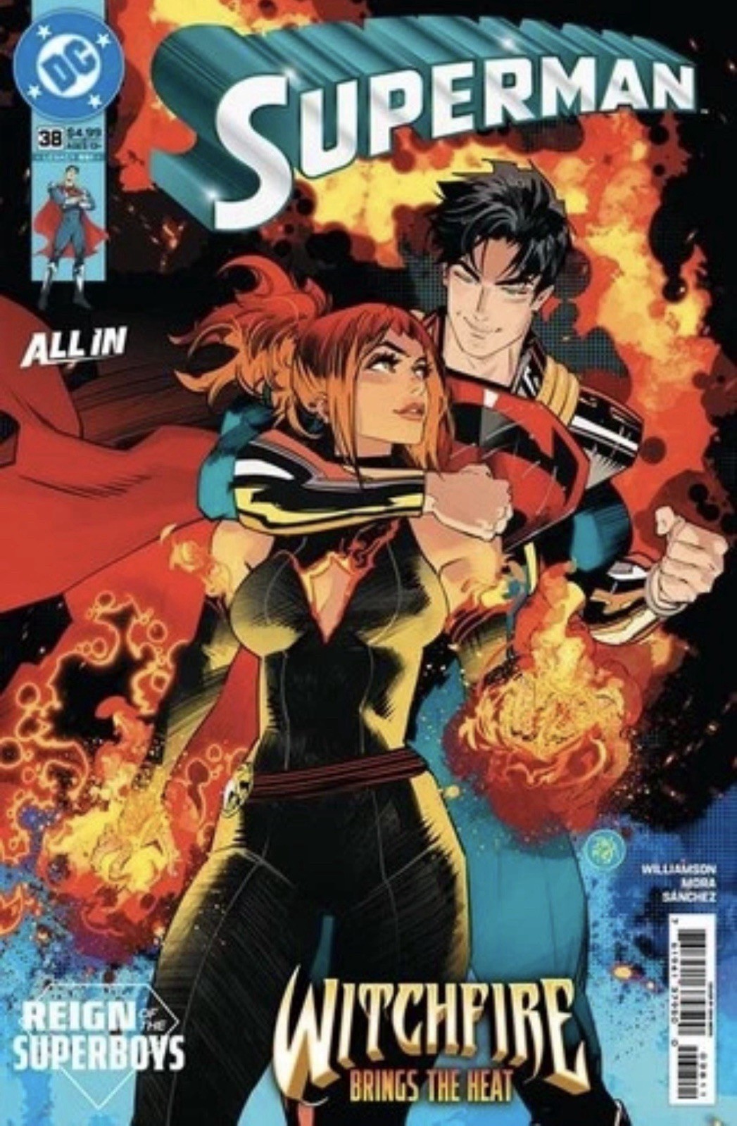 Superman #38 CVR A Dan Mora (The Reign Of The Superboys) 2026