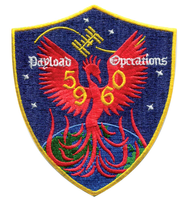NASA Space Station Payload Operation 59/60 Embroidered Patch