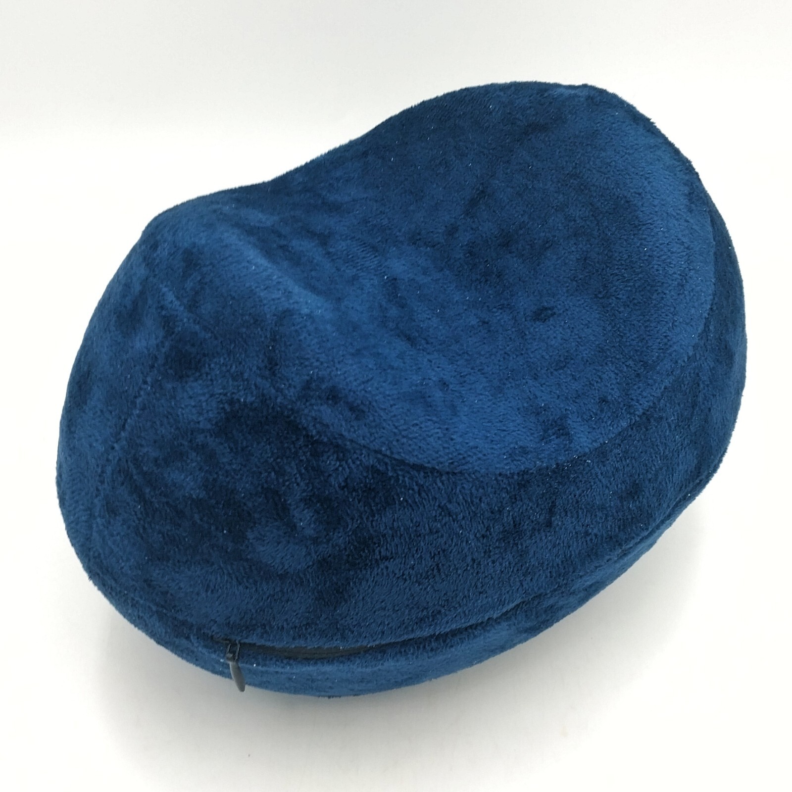 Blue Plush Memory Foam Knee Pillow