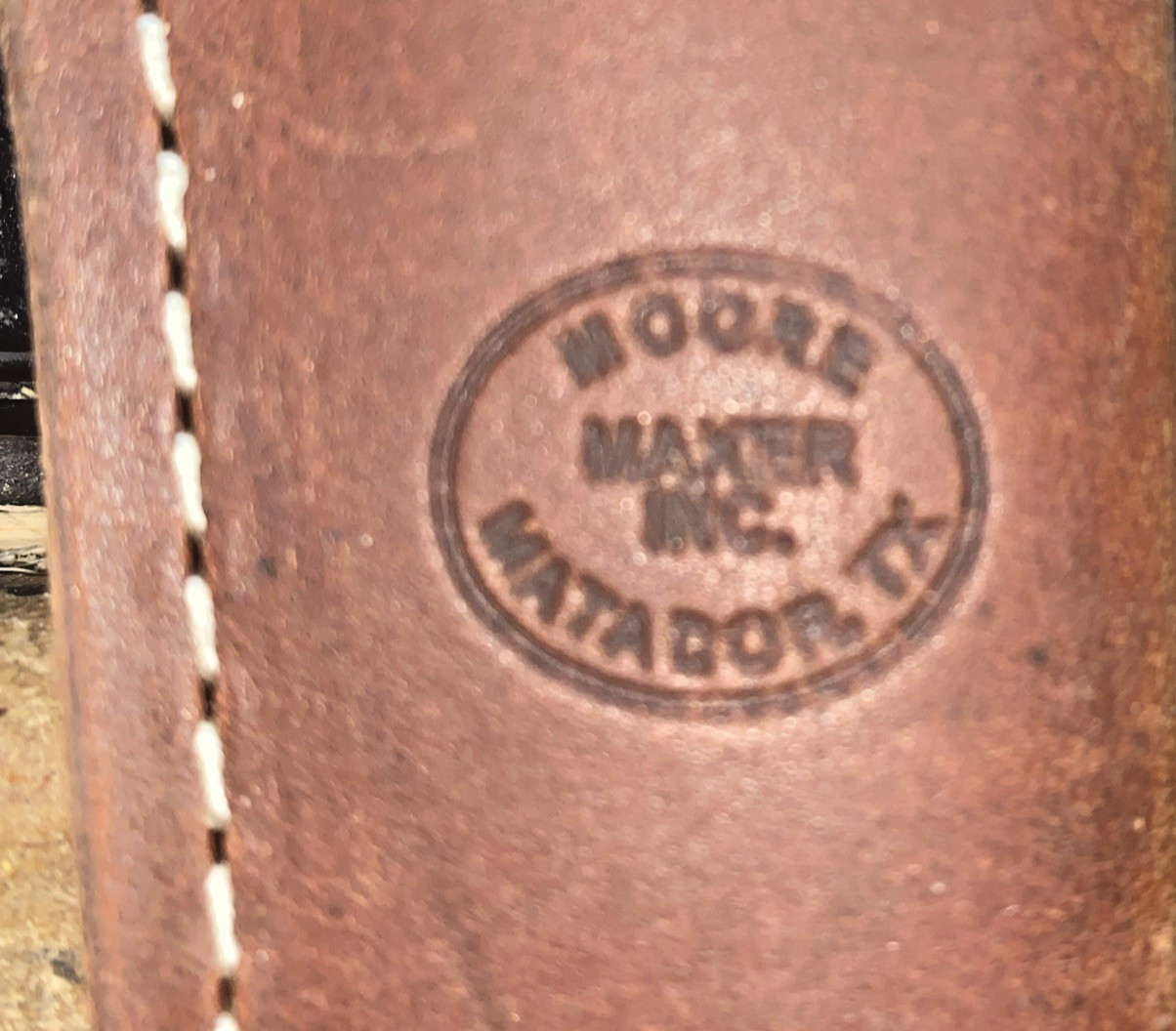 Moore Maker Replacement Knife Sheath Scabbard For 7" Fixed Blade ONLY U.S.A.