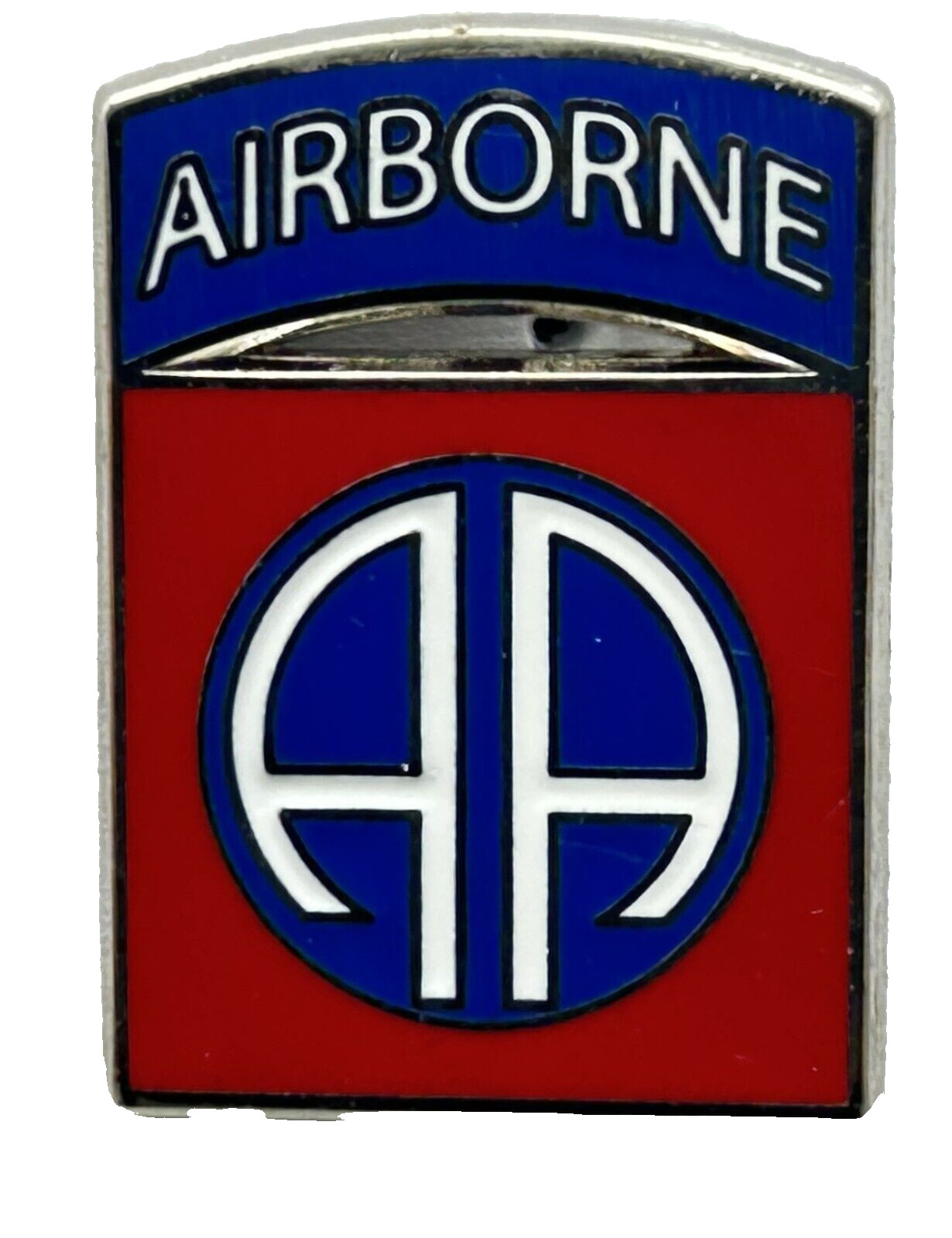 United States Army 82nd Airborne Div. Emblem Military lapel Hat Pin Insignia
